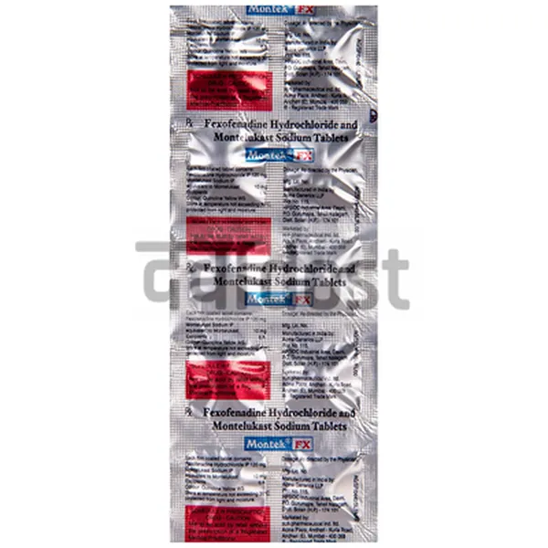 Montek FX  10mg/120mg Tablet 10s