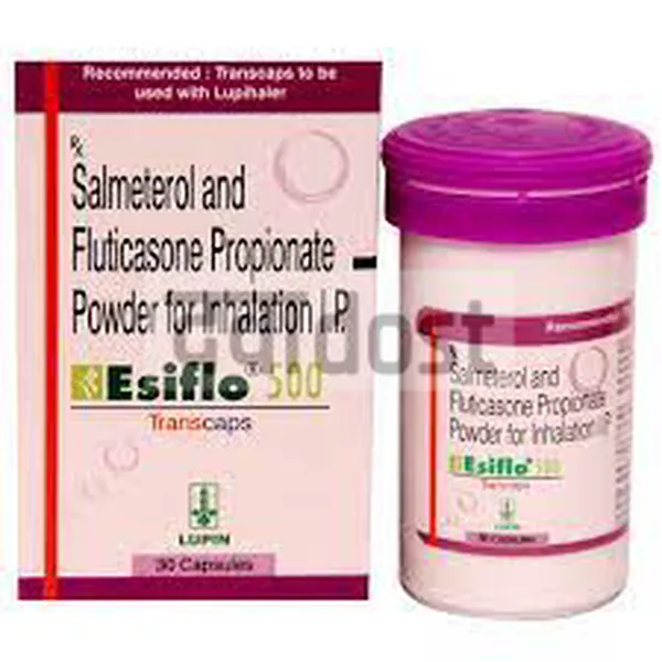 Esiflo 500mcg Transcaps 30S