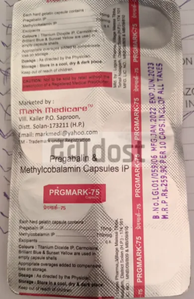 pregmark 75 Capsule 10s 