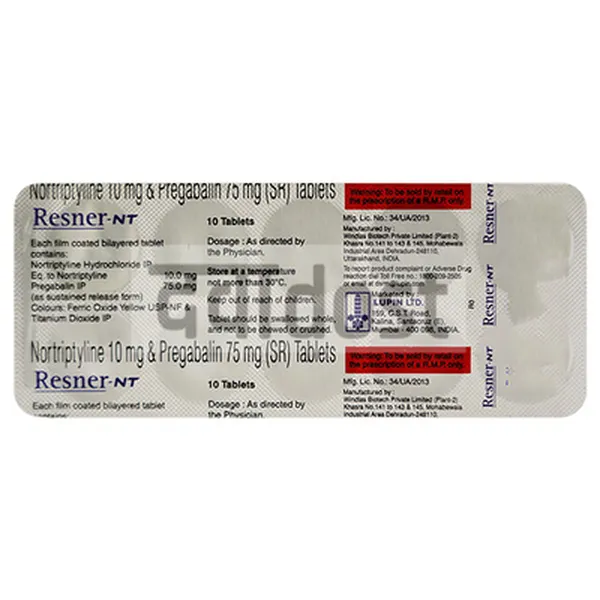 Resner-NT Tablet SR 10s