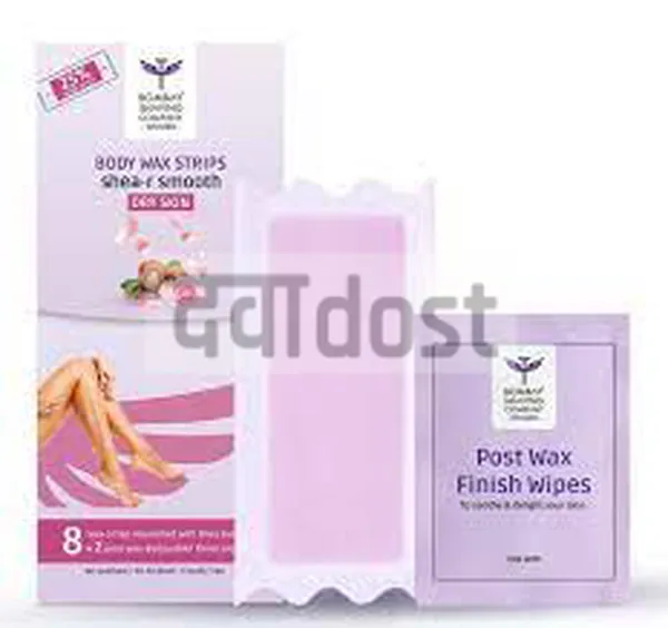 Bombay Shaving Wax Strips Dry Skin 8s