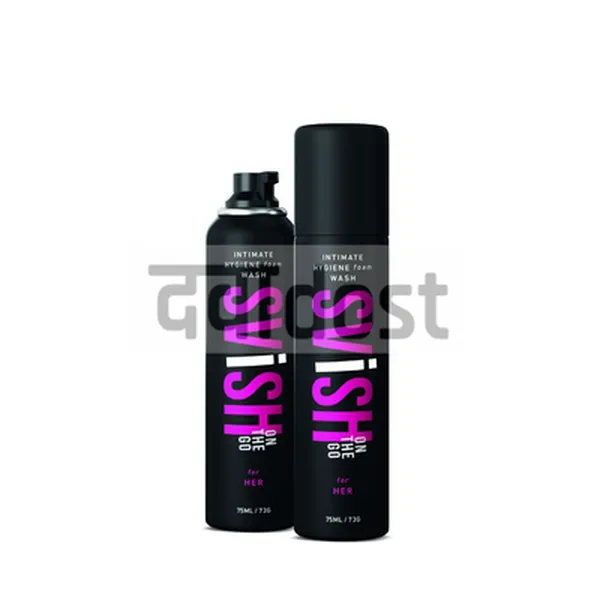 Svish On The Go Intimate Hygeine Foam Wash for Her 75ml