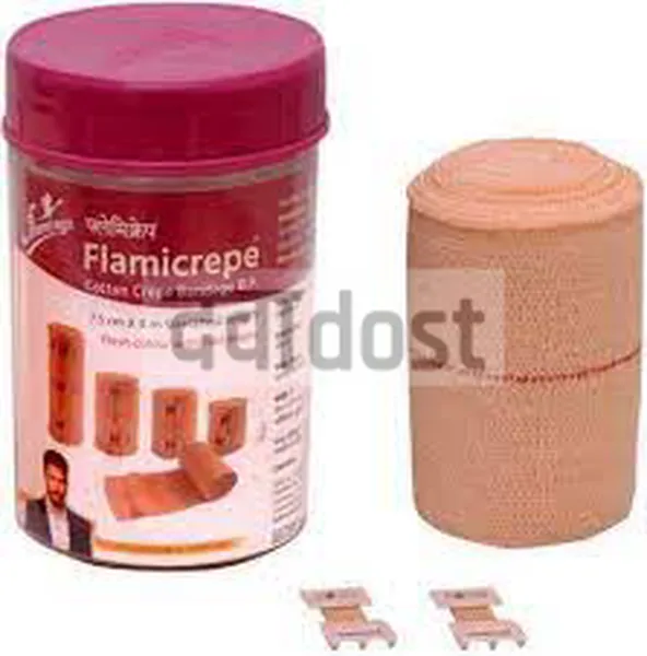 Flamicrepe 7.5cm*4m flamingo 