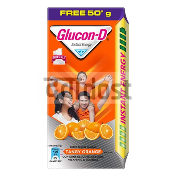 Glucon D Powder Tangy 125gm 