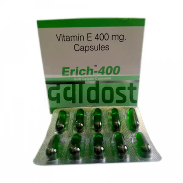 Erich 400mg Capsule 10s