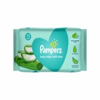 Pampers Baby Gentle Wet Wipes With Aloe, 97% Pure Water - 72 Count