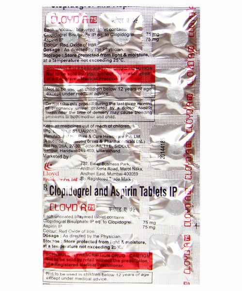 CLOYD-A 75MG 15TAB