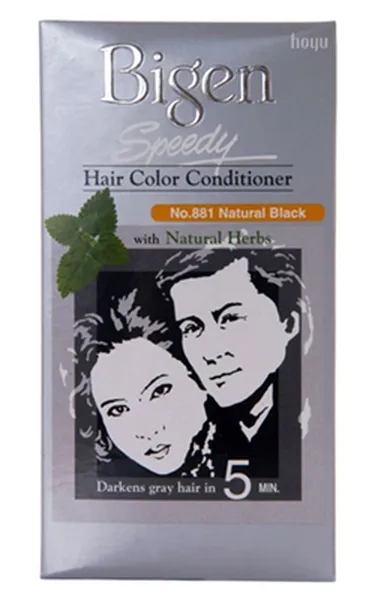 Bigen Speedy Hair Color Natural Black 881, 80g