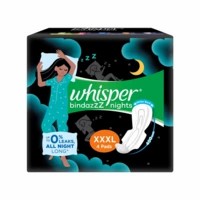 Whisper Bindazzz Nights Xxxl - 4 Pads