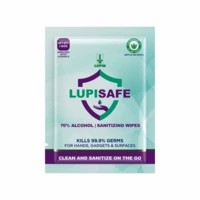 Lupisafe Sanitizing Alcohol Based Wet Wipes - Single Pack - 60 Pieces