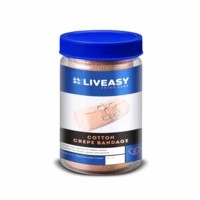 Liveasy Ortho Care Cotton Crepe Bandage - 8 Cm X 4 Meters