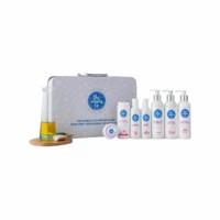 The Moms Co. Travel (shampoo/ Wash And Lotion -30 Ml Each) Baby Bath Kit Of 90 Ml