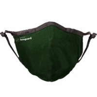 Livinguard Street Mask | 2 Layers | Anti-viral & Anti-bacterial | Non-toxic & Safe | Washable & Reusable | Cotton Face Mask | Large - Olive