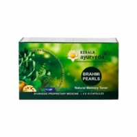 Kerala Ayurveda Brahmi Pearls Memory Improvement Capsules Box Of 40