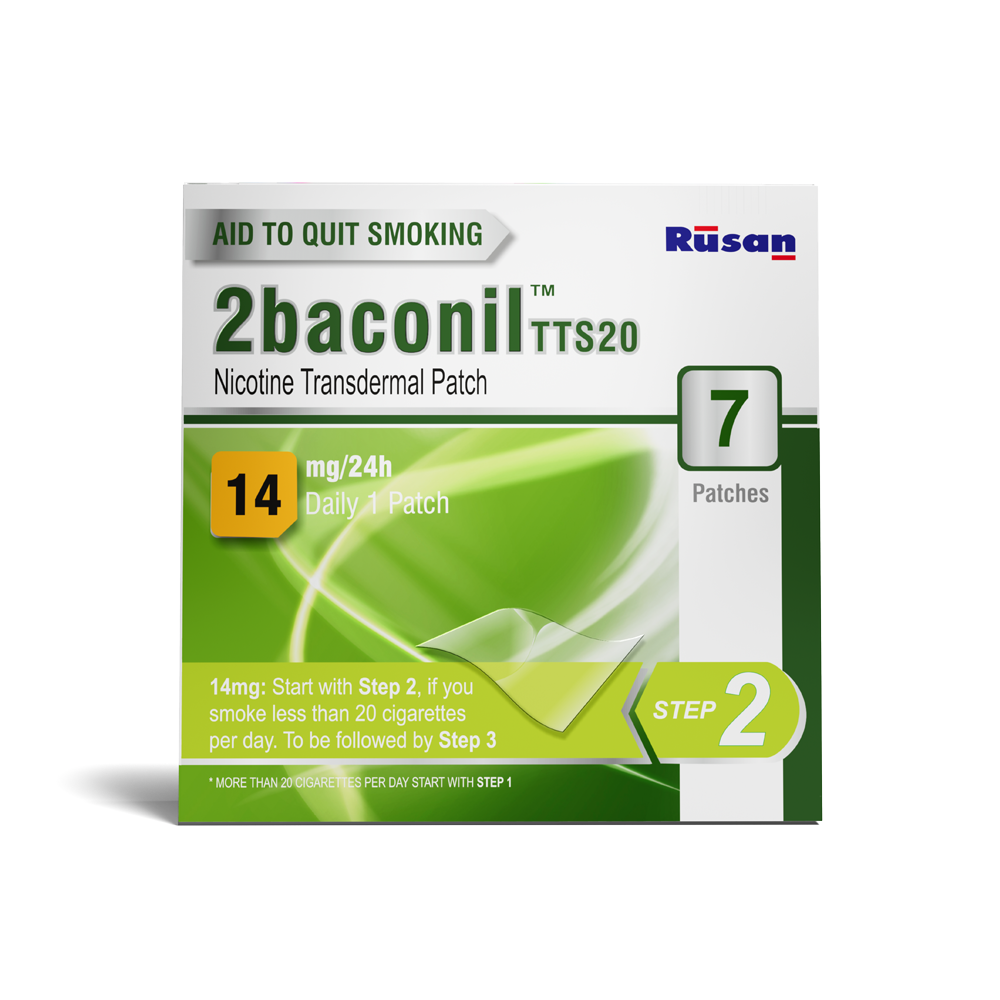 Nicotine Transdermal Patch 14mg/24h 7 Patch