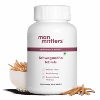 Man Matters Ashwagandha Tablets For Stress & Performance - 60 Tablets