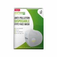 Bodyguard N95 + Pm2.5 Ffp2 Anti Pollution Face Mask With 5 Layers Protection - Pack Of 3