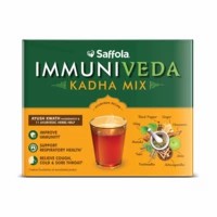 Saffola Immuniveda Kadha Mix- 80g (20 Sachets X 4g ) | Ayurvedic Immunity Booster Herbal Tea With Ayush Kwath
