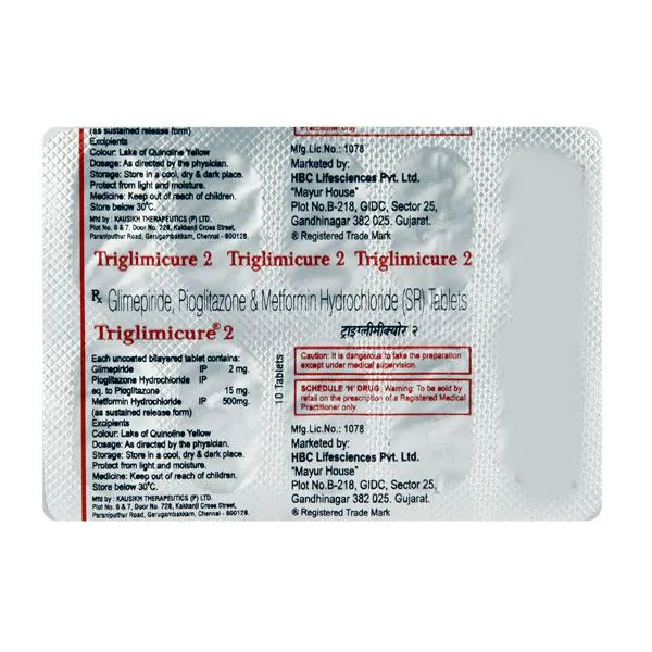 TRIGLIMICURE-2 10TAB