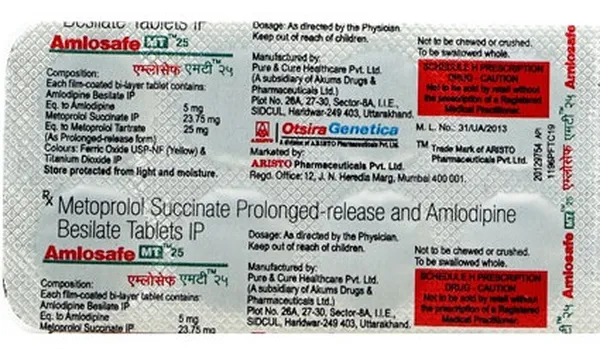 AMLOSAFE-MT 25MG 10TAB