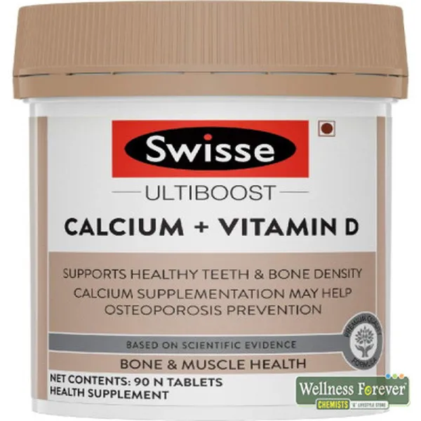 SWISSE ULTIBOOST CALCIUM + VIT D 90TAB