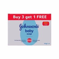 Johnson's Baby Soap Box Of 600 G (buy 3 Get 1 Free)