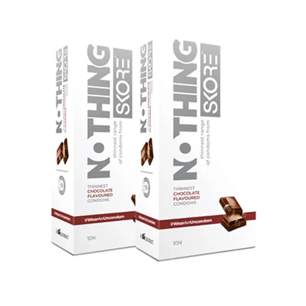 Skore Nothing Chocolate 10N (Pack of 2)