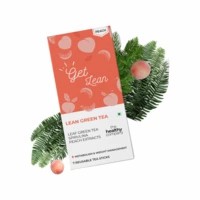 The Healthy Company One Week Weight Loss - 7 Lean Bar + 7 Peach Flavoured Natural Green Tea Sticks -diabetes Pcod Thyroid & Keto - Men & Women