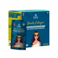 Chicnutrix Beauty Collagen - Marine Collagen Peptides & Hyaluronic Acid - Anti-aging & Skin Hydration - 500 G