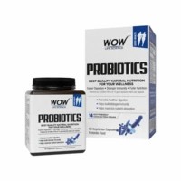 Wow Life Science Probiotics Capsules, 60 Capsules