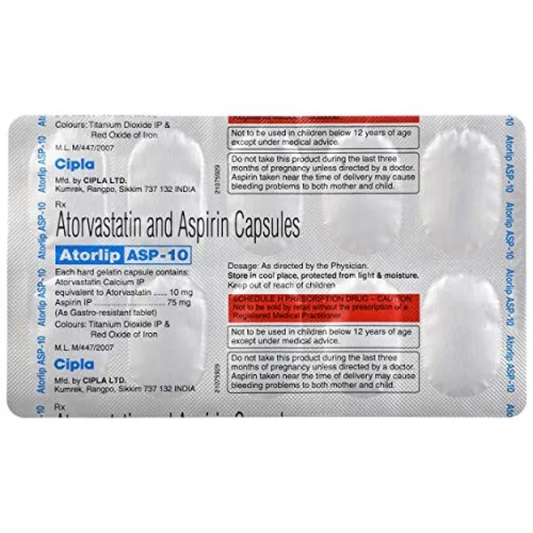 ATORLIP-ASP 10MG 10CAP