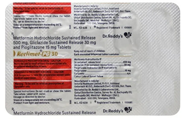 RECLIMET-PG 30MG 10TAB