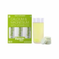 Fast & up Fortify Lime & Lemon Effervescent Tablets Box Of 30