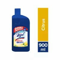 Lizol Double Concentrate Disinfectant Surface Cleaner ( Citrus ) - 900ml