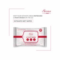 Sirona Intimate Wet Wipes For Cleaning Intimate Areas, Ideal For Pre And Post Sex - Pack Of 10