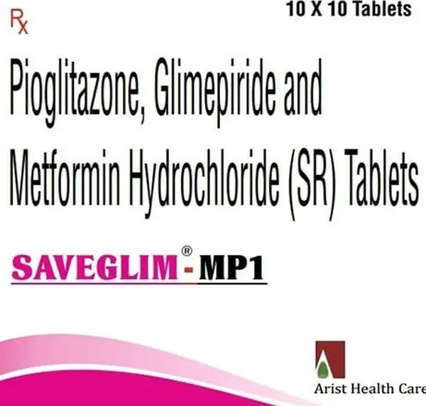 SAVEGLIM-MP 1MG 10TAB