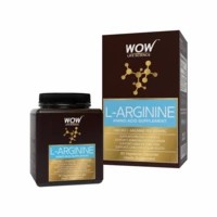 Wow Life Science 1000mg L-arginine Amino Acid Supplement  Veg Capsules  Bottle Of 60