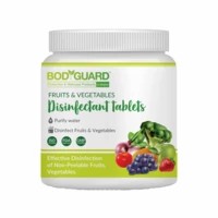 Bodyguard Vegetables Disinfectant Tablets Bottle Of 50