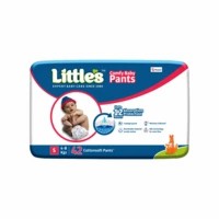 Little's Comfy Baby Pants Diapers With Wetness Indicator And 12 Hours Absorption - Small 42 Pants