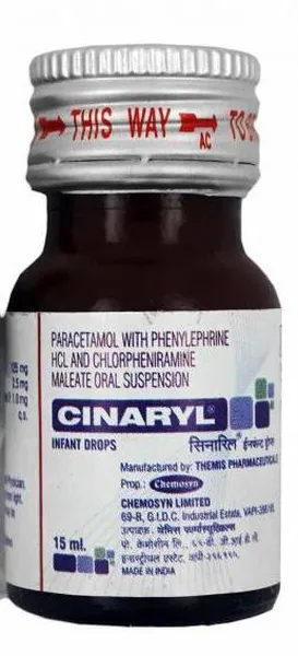 CINARYL ORAL DROP 15ML