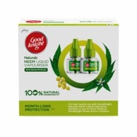 Godrej Good Knight Naturals Neem Liquid Vapouriser Refill - Pack Of 2
