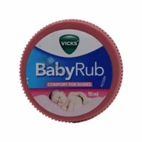 Vicks Babyrub Soothing Balm Bottle Of 10 Ml