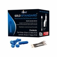 Dr Trust Usa Gold Standard Glucometer Test Strips Plus Lancets Box Of 50
