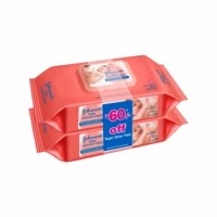 Johnson's Babyskincare  Wipes  Wrap Of 80 Ftl Twin Pack