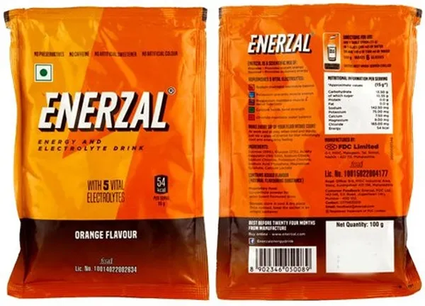 ENERZAL ORANGE POWDER 100GM