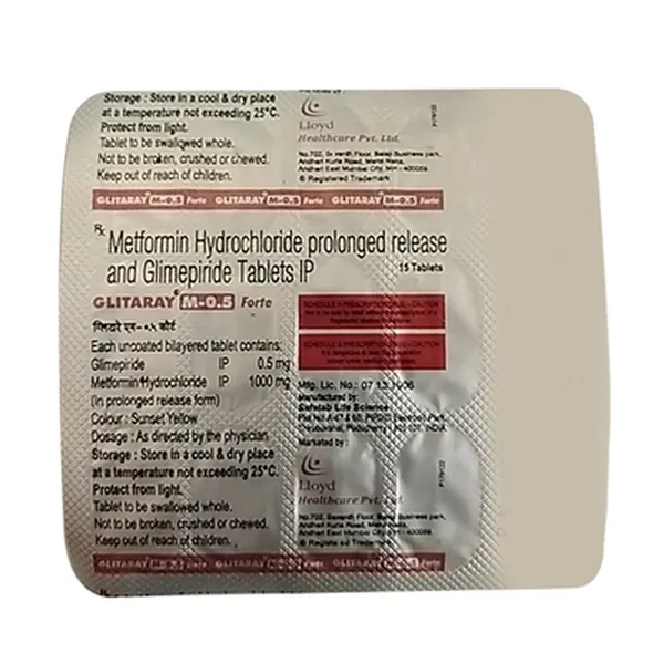 GLITARAY-M 0.5 FORTE 15TAB