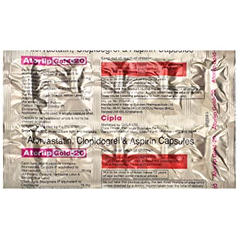 ATORLIP-GOLD 20MG 10CAP