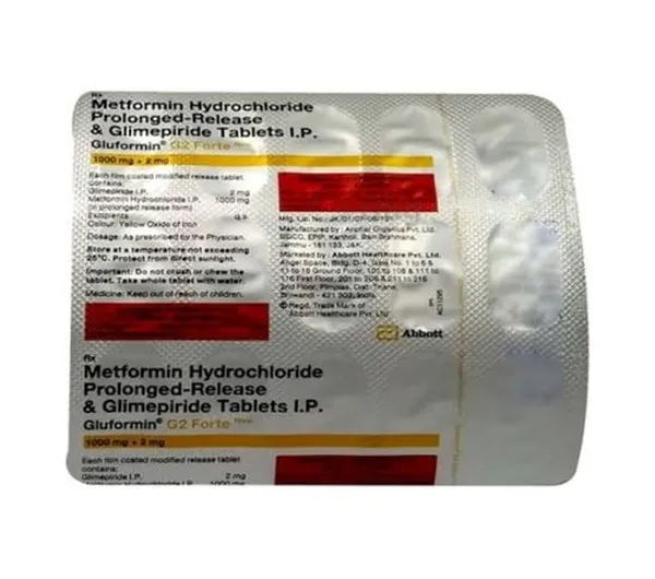 GLUFORMIN-G2 FORTE 15TAB