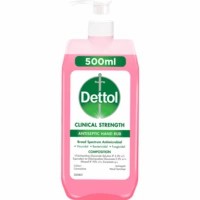 Dettol Clinical Strength Antiseptic Hand Sanitizer - 500ml