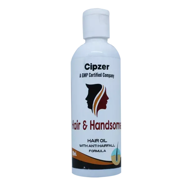 Cipzer Hair &amp; Handsome Oil|Beneficial for hair growth|Prevents hair fall(Pack of 1)-100 ml